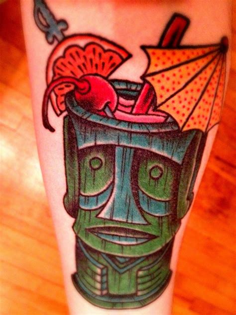 Pin By Christina Usatenko On Tiki Polynesia And Exotica Tiki Tattoo