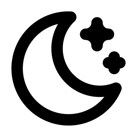 Moon Stars Icon Free Download Transparent Png Creazilla