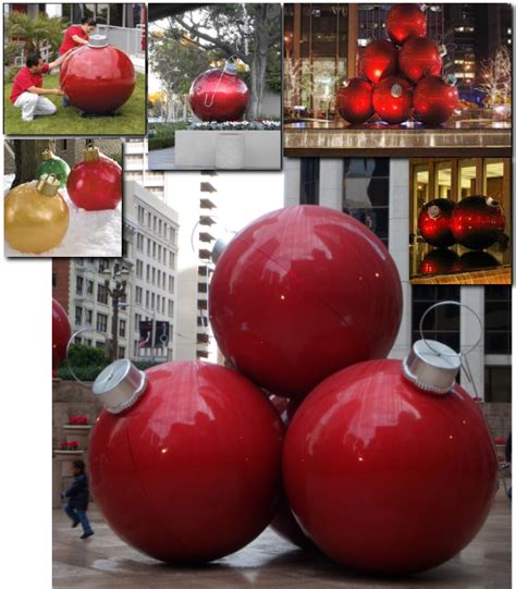 10 Diy Giant Outdoor Christmas Ornaments