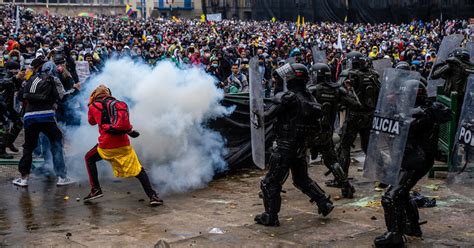From Colombia To Us Police Violence Pushes Protests Into Mass