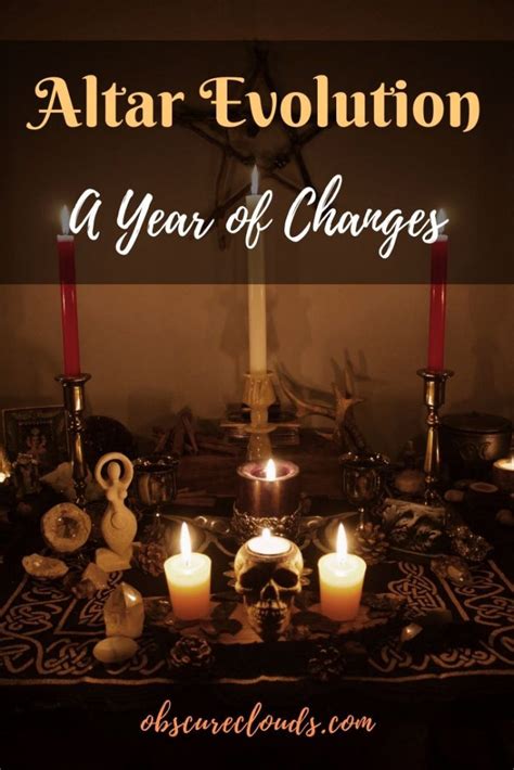 Creation And Destruction A Year Of Altar Changes Obscure Clouds