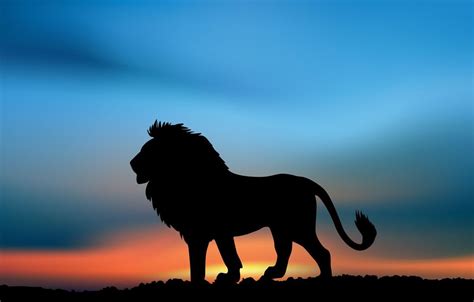Lion Painting Amazing Art Painting Canvas Painting Lion Silhouette