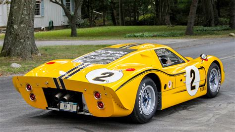 Historic 1967 Ford Gt40 Mkiv That Raced Le Mans Gets Driven