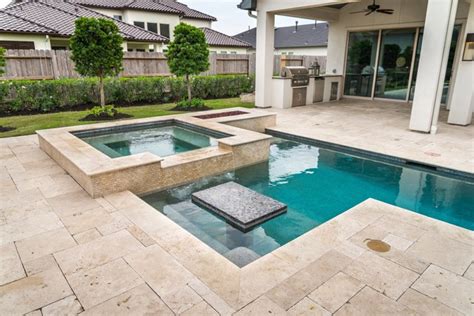 Pib Katy Model Swimming Pool And Hot Tub Houston By Supreme Pools And Spas Houzz Ie