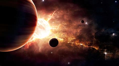 Image Planets In Space Wallpaper Full HD High Definition