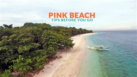 Pink Beach Zamboanga City Important Travel Tips Philippine Beach