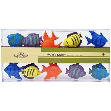 Whimsical Tropical Fish Electric String Lights Under The Sea Party