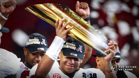 Our college basketball odds page gives you lines from a variety of sportsbooks to make sure you're getting the best price no matter what you want to bet. 2018 College Football Playoff Betting Odds: Lines for ...