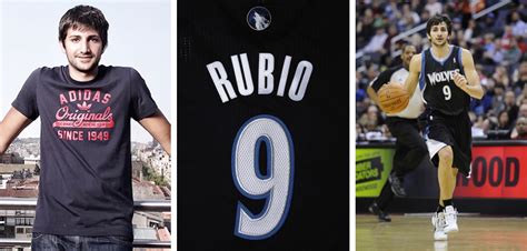 Jersey Spotlight Ricky Rubio Minnesota Timberwolves Rev30 Sole