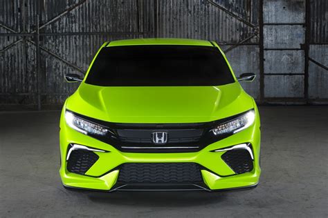 Honda Civic Concept Is New Yorks Colored Spot Previews The New 2016