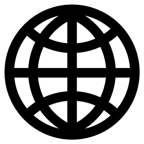 Globe With Meridians Vector Svg Icon Svg Repo