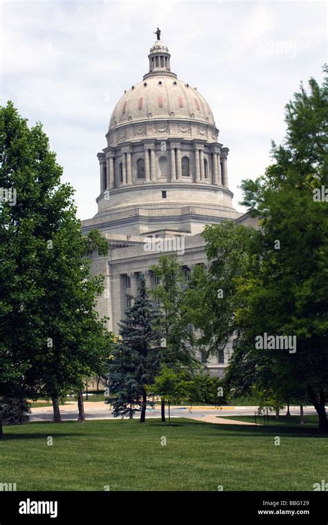 State Capitol Of Missouri Stock Photo Alamy