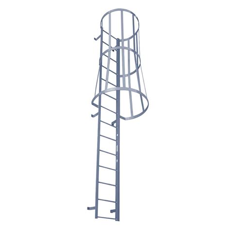 Fixed Ladders W Safety Cages Msc Series