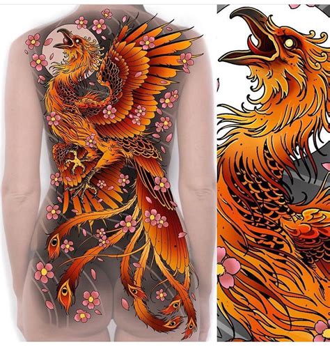 Japanese Phoenix Tattoo Tattoo Japanese Style Phoenix Bird Tattoos