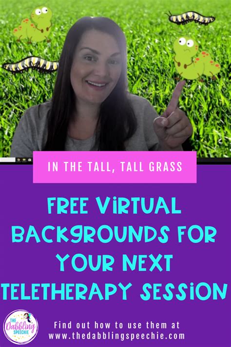 In The Tall Tall Grass Teletherapy Activity Thedabblingspeechie