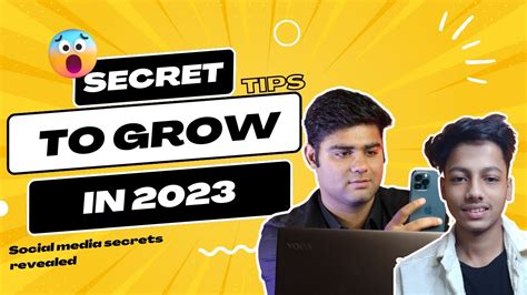How To Do Social Media Growth In 2023social Media Secrets Revealing Qanda Theashugandhi Secret