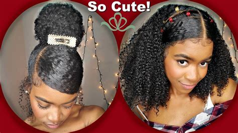 10 Easy Hairstyles For Natural Curly Hair Youtube