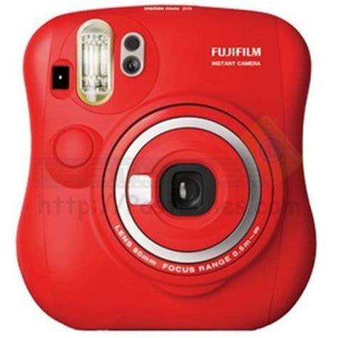 Fujifilm Instax Mini 25 Polaroid Camera Red Mystery T
