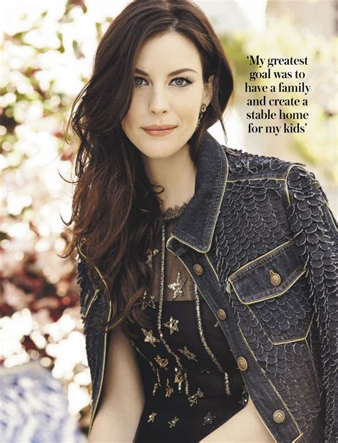 Liv Tyler In Woman And Home Magazine South Africa September 2019