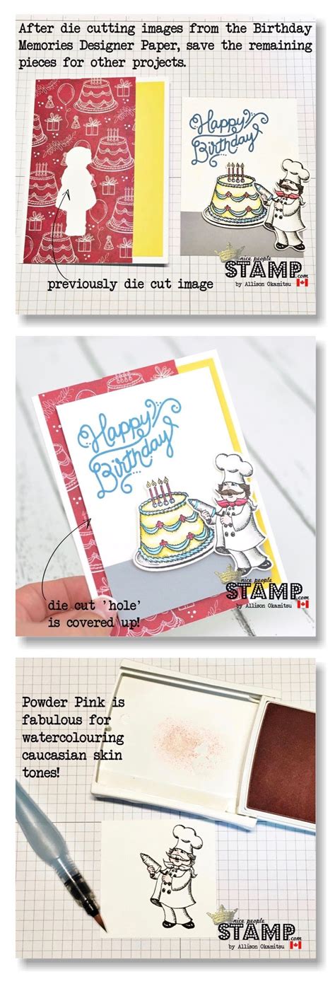 Nice People Stamp Birthday Memories Card Tutorial By Canadian Stampin