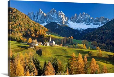 Mountains Geisler Gruppe Geislerspitzen Dolomites