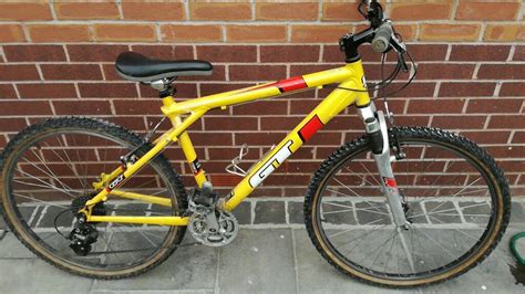 Gt Aggressor Two 18 Inch Yellow Mountain Bike In Worksop