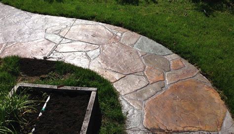 At some point during its lifetime. CMDT Systems - Decorative Stamped Concrete Walkways and ...