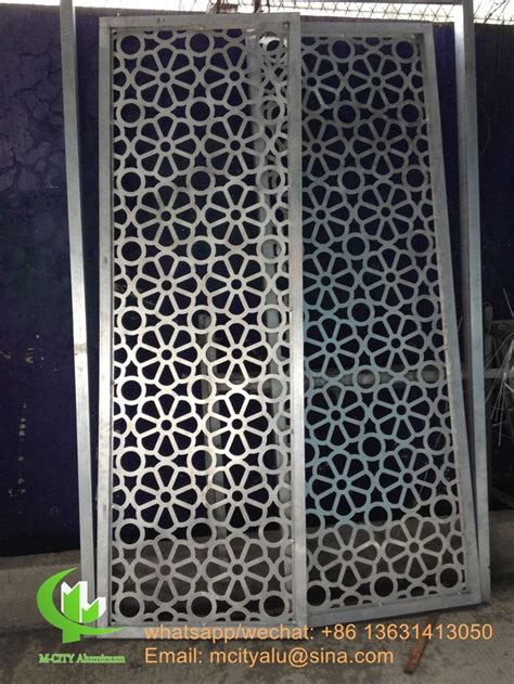 aluminum perforated panel sheet metal facade cladding panel mm thickness  curtain wall