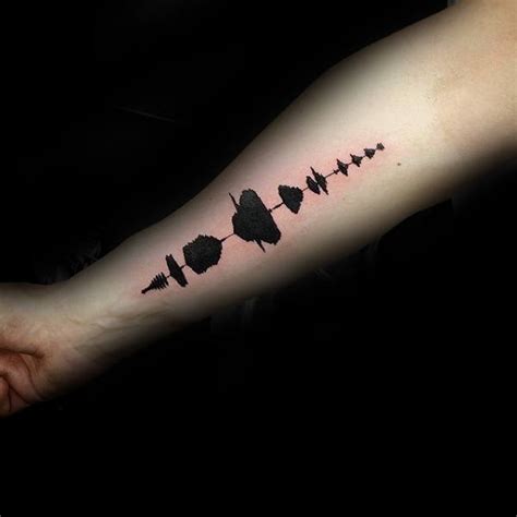 30 Soundwave Tattoo Designs For Men Acoustic Ink Ideas