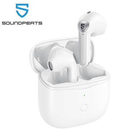 Soundpeats Air3 White Bluetooth Earbuds With Qcc3040 Aptx Adaptive