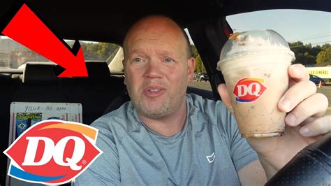 Dairy Queen Caramel Mocha Chip Shake Reed Reviews Youtube