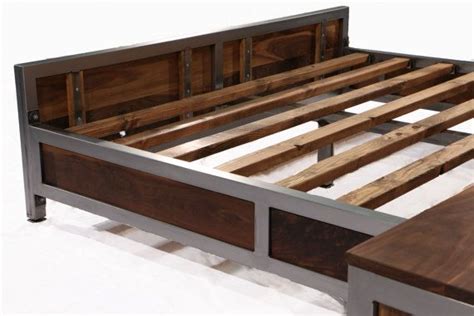 Solid Walnut Bedroom Set Por Foundpurpose En Etsy Diy Bed Frame Metal Bed Frame Bed Frames