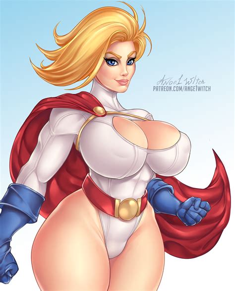 Power Girl By Angel Witch Hentai Foundry