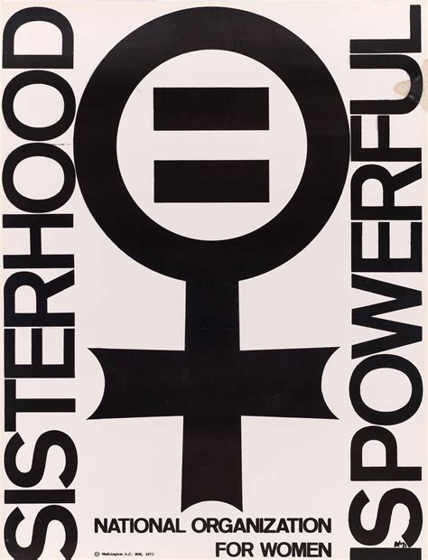 National Organization Of Women Sisterhood Powerful 1973 · Sfmoma