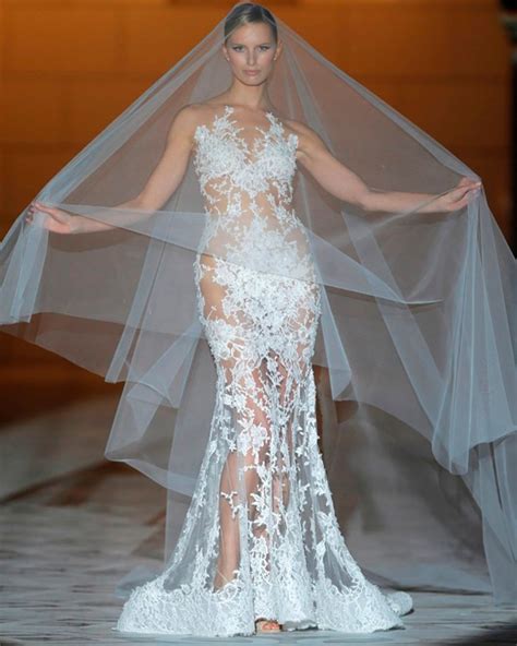 Sexy Nude Lace Wedding Dress Sheer Sleeveless White Dresses Vestido De