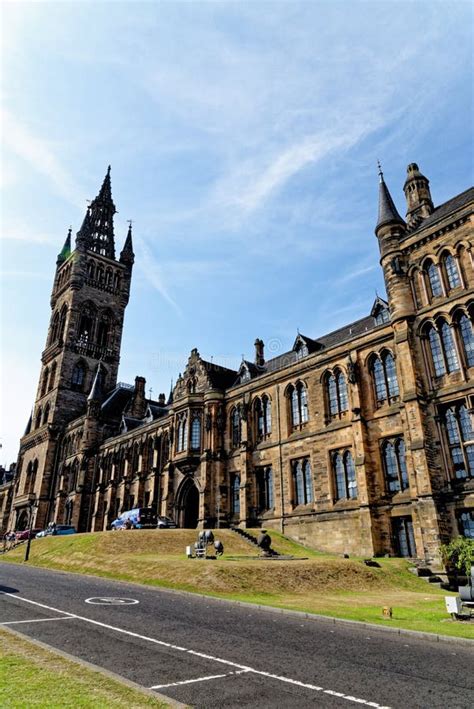 Glasgow University Main Building And Tower Glasgow Scotland
