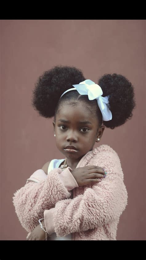 I have a thing for pinterest hairstyles. pinterest. |♡ @LavishLyniah | Cute black babies, Little ...