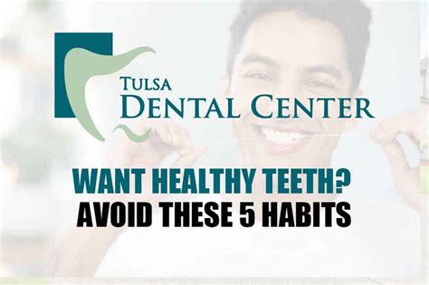 Want Healthy Teeth Avoid These 5 Habits