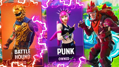 New Legendary Skins The Hound Punks And Customization Coming In