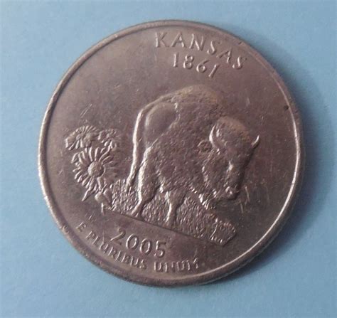 2005 Kansas State Quarter In God We Rust Coin Talk