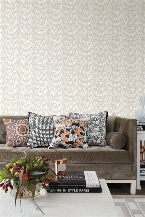Shadow floral is a stunning hand screen printed foil wallpaper in lush dusty turquoise. Florence Broadhurst Wallpaper is AVAILABLE NOW! - The ...