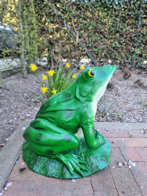 Sculpture D Une Grenouille Debout Fer Fonte Fer Forg Catawiki