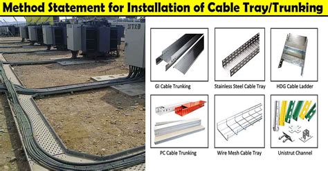 Electrical Cable Trunk Installation Work