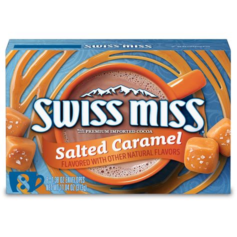 Buy Swiss Miss Salted Caramel Hot Cocoa Mix 138 Oz 8 Count Online In