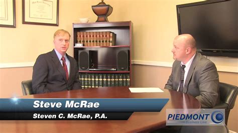 Steven C Mcrae P A Attorney In Graham Nc Youtube