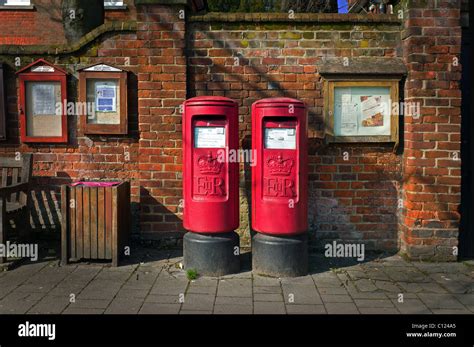 Red Post Boxes Hi Res Stock Photography And Images Alamy