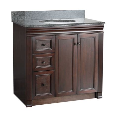 I am putting a bathroom vanity and the back doesn't sit flush against the wall. Foremost SHEA3621DL Tobacco Shawna Bathroom Vanity 36 ...