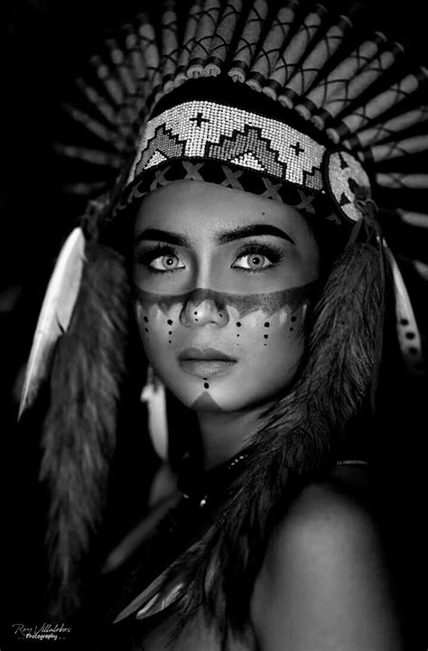 Pin De Monserrat Castañeda En Indios Makeup Tatuajes Indios Americanos Maquillaje De India