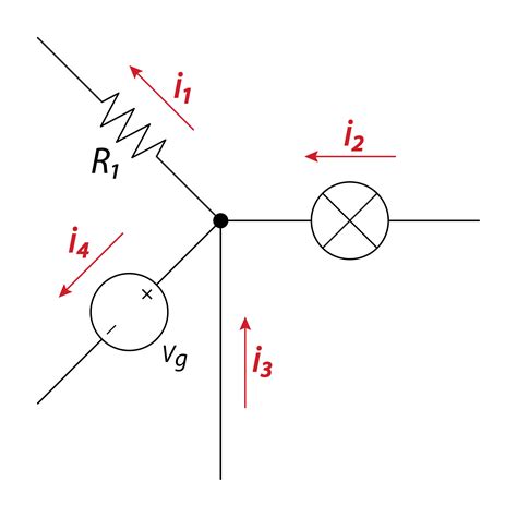 Kirchhoffs Current Law Circuit Diagram