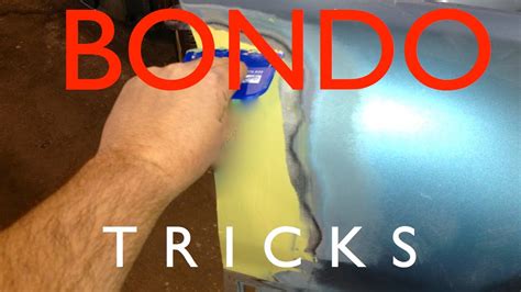 Diy How To Bondo Auto Body Repair Tips And Tricks To Prevent Common Problems With Body Filler